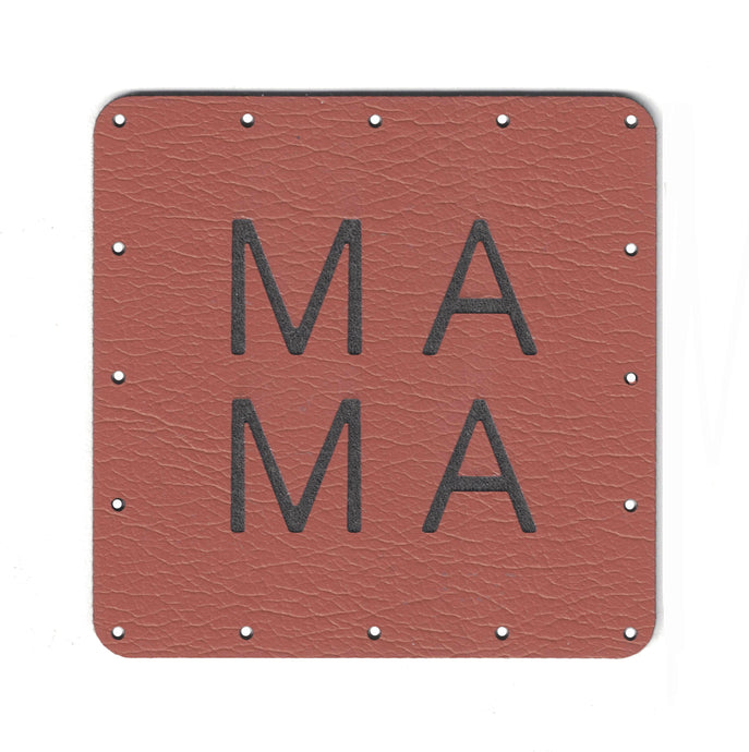 MAMA - 2 Inch Faux Leather Patch