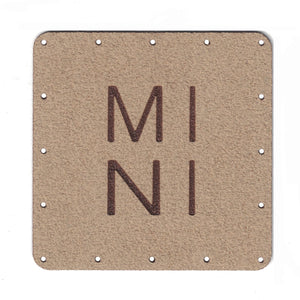 MINI - 2 Inch Faux Suede Patch