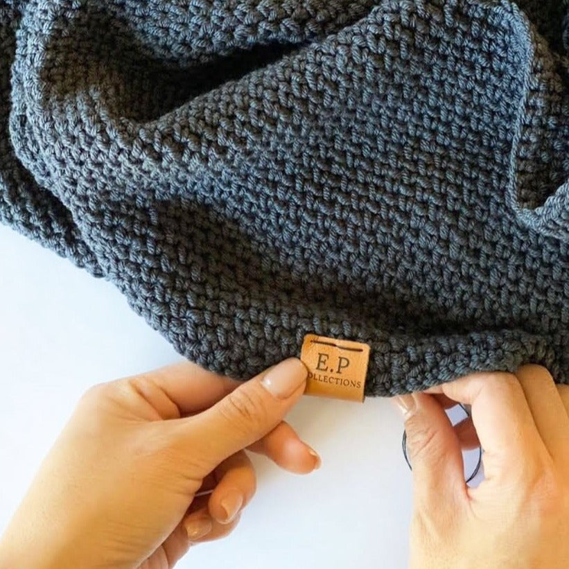 1 x 2 Inch - Custom Tags - Fold Over