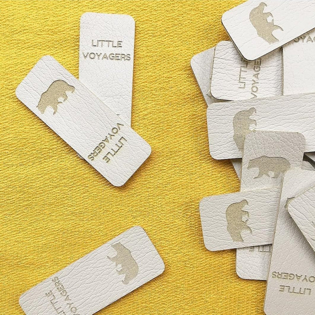0.75 x 2 Inch - Custom Tags - Fold Over