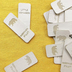 0.75 x 2 Inch - Custom Tags - Fold Over