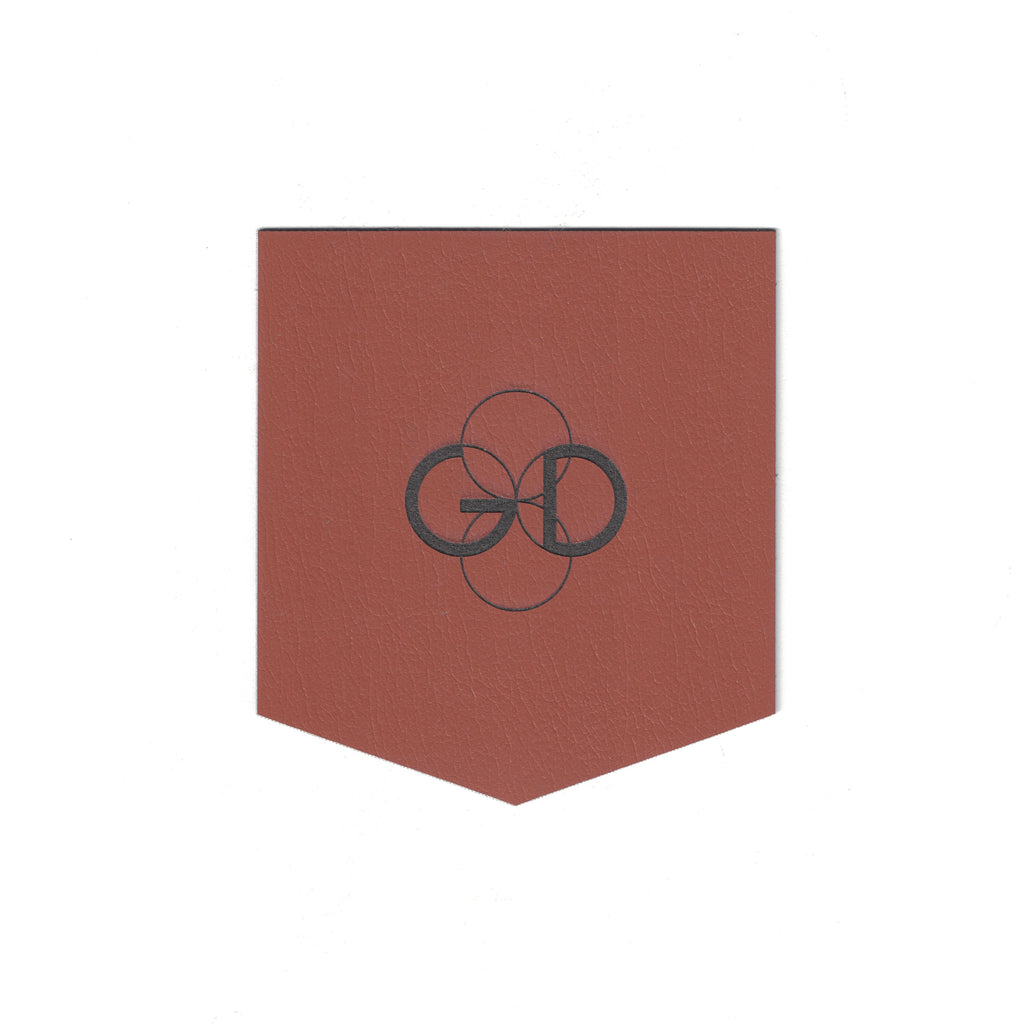 3 x 3.375 Faux Leather Pocket - Small Pocket - Kids Pocket
