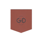 3 x 3.375 Faux Leather Pocket - Small Pocket - Kids Pocket