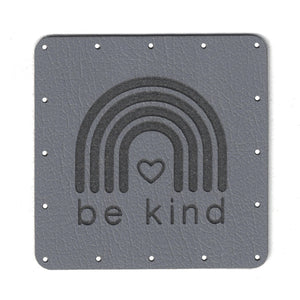be kind - 2 Inch Faux Leather Patch
