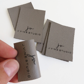 1.5 x 2 Inch - Custom Tags - Fold Over