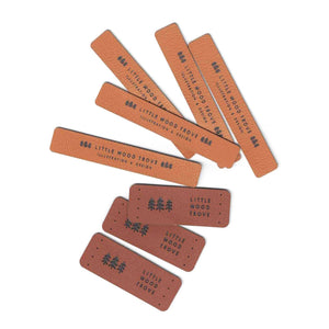 0.5 x 3 Inch - Custom Tags - Fold Over