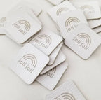 1 x 1 Inch - Custom Tags