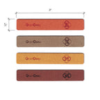 0.5 x 3 Inch - Custom Tags - Fold Over
