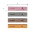 0.5 x 2.5 Inch - Custom Tags - Fold Over