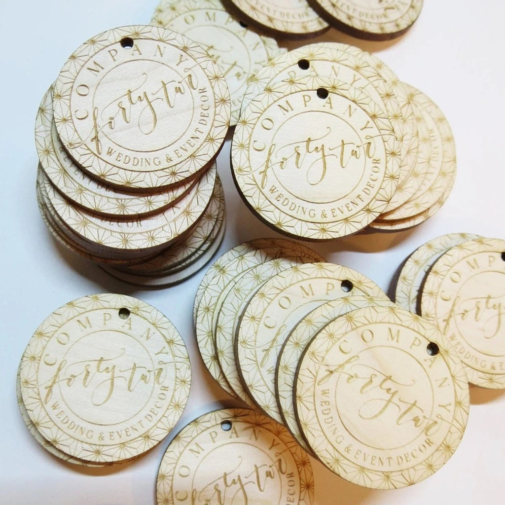 1.5 x 1.5 Inch - Custom Tags