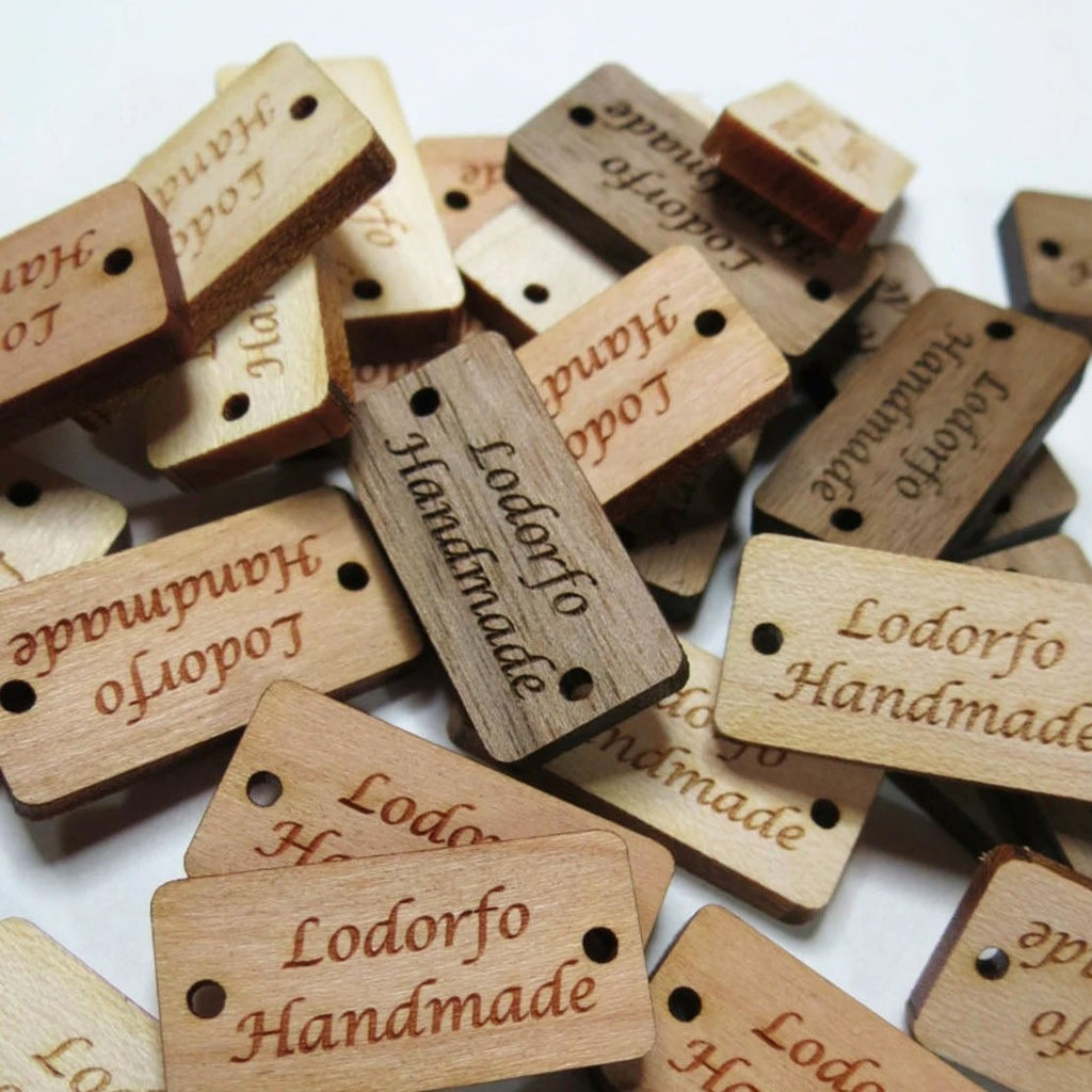 0.5 x 1 Inch - Custom Tags