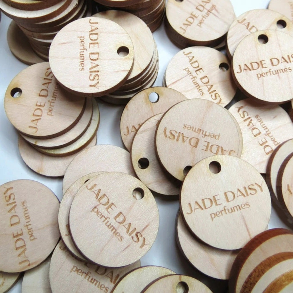 1 x 1 Inch - Custom Tags