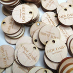 1 x 1 Inch - Custom Tags