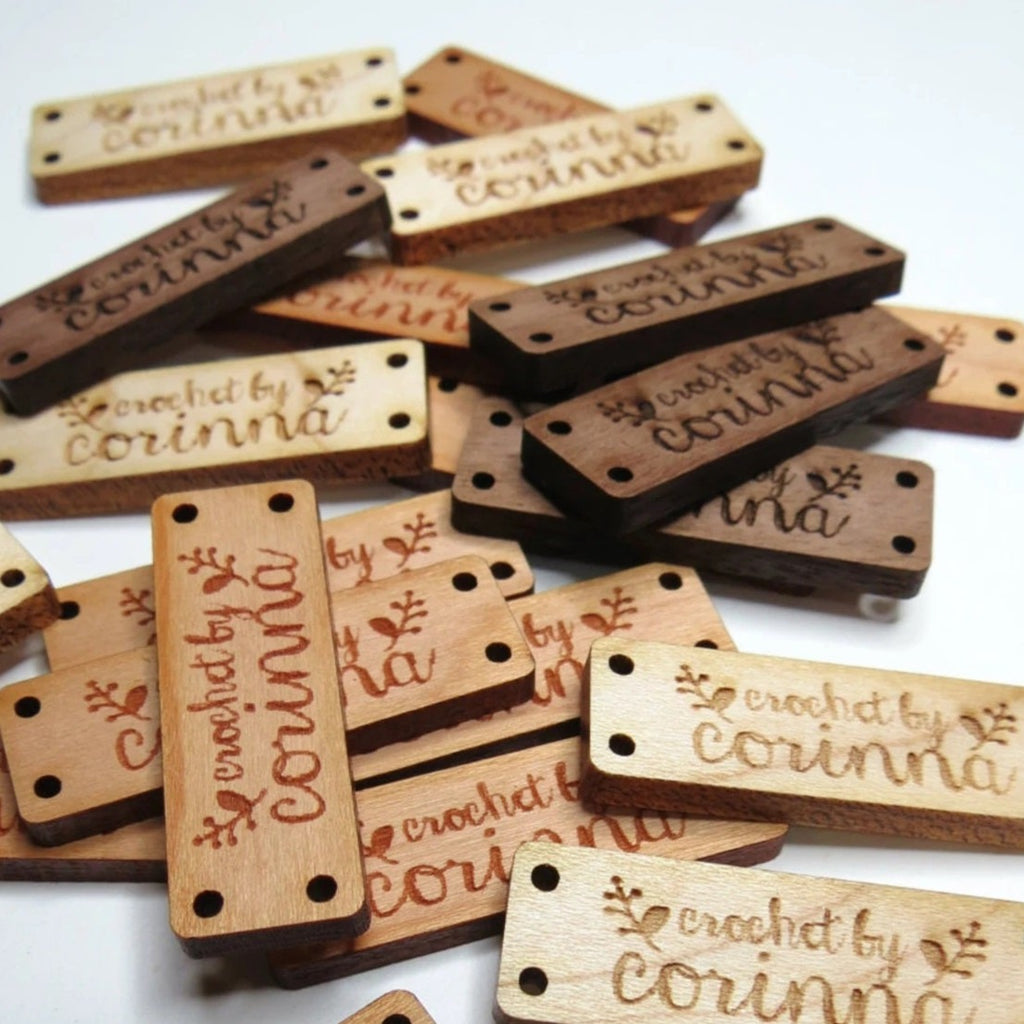 0.5 x 1.5 Inch - Custom Tags