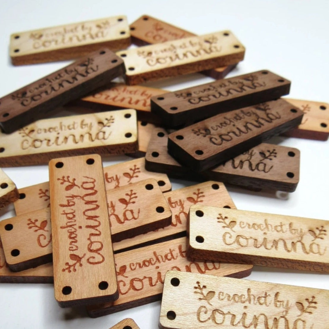 0.5 x 1.5 Inch - Custom Tags