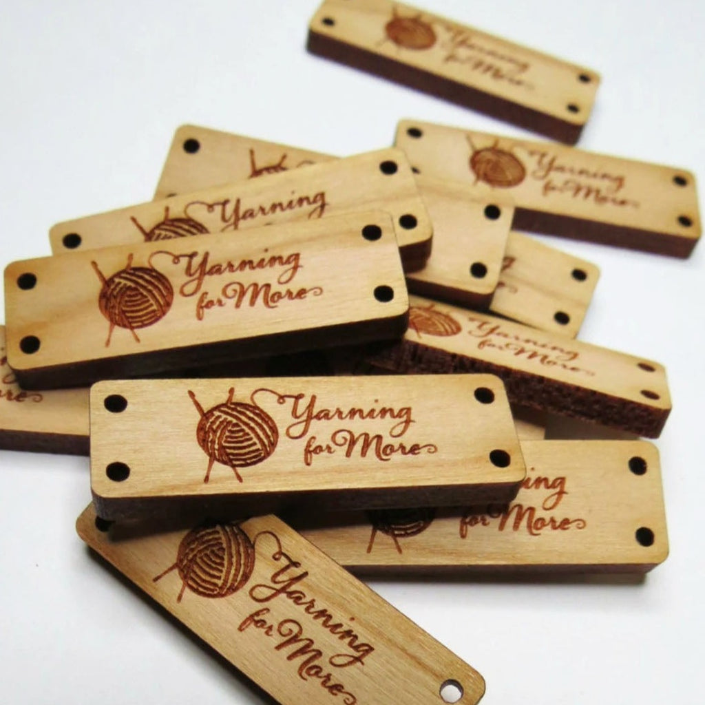 0.5 x 1.5 Inch - Custom Tags