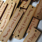 0.5 x 2 Inch - Custom Tags