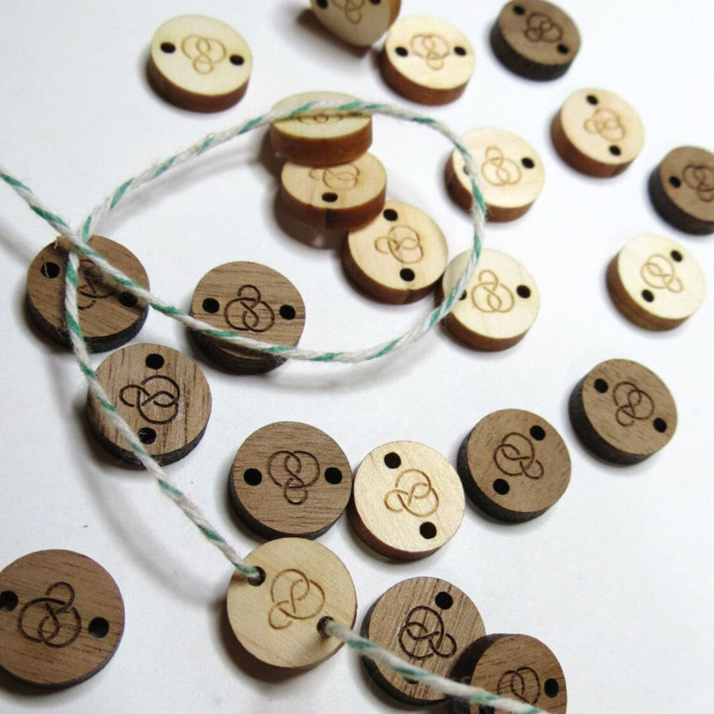 0.5 x 0.5 Inch - Custom Tags