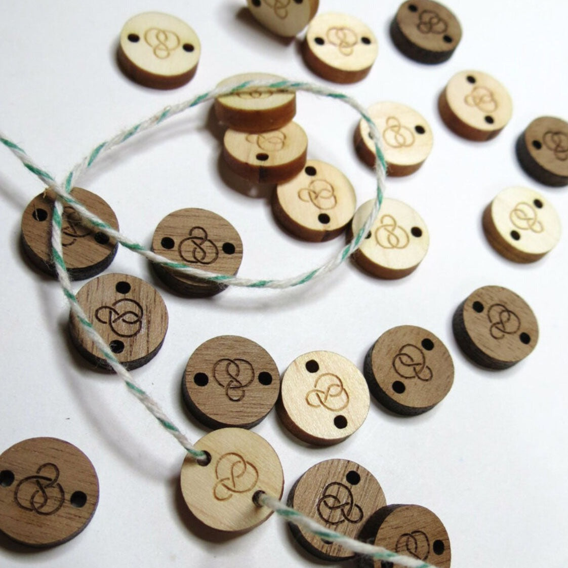 0.5 x 0.5 Inch - Custom Tags
