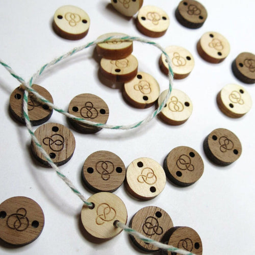 0.5 x 0.5 Inch - Custom Tags