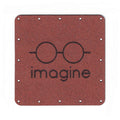 imagine - 2 Inch Faux Suede Patch