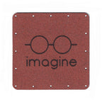 imagine - 2 Inch Faux Suede Patch
