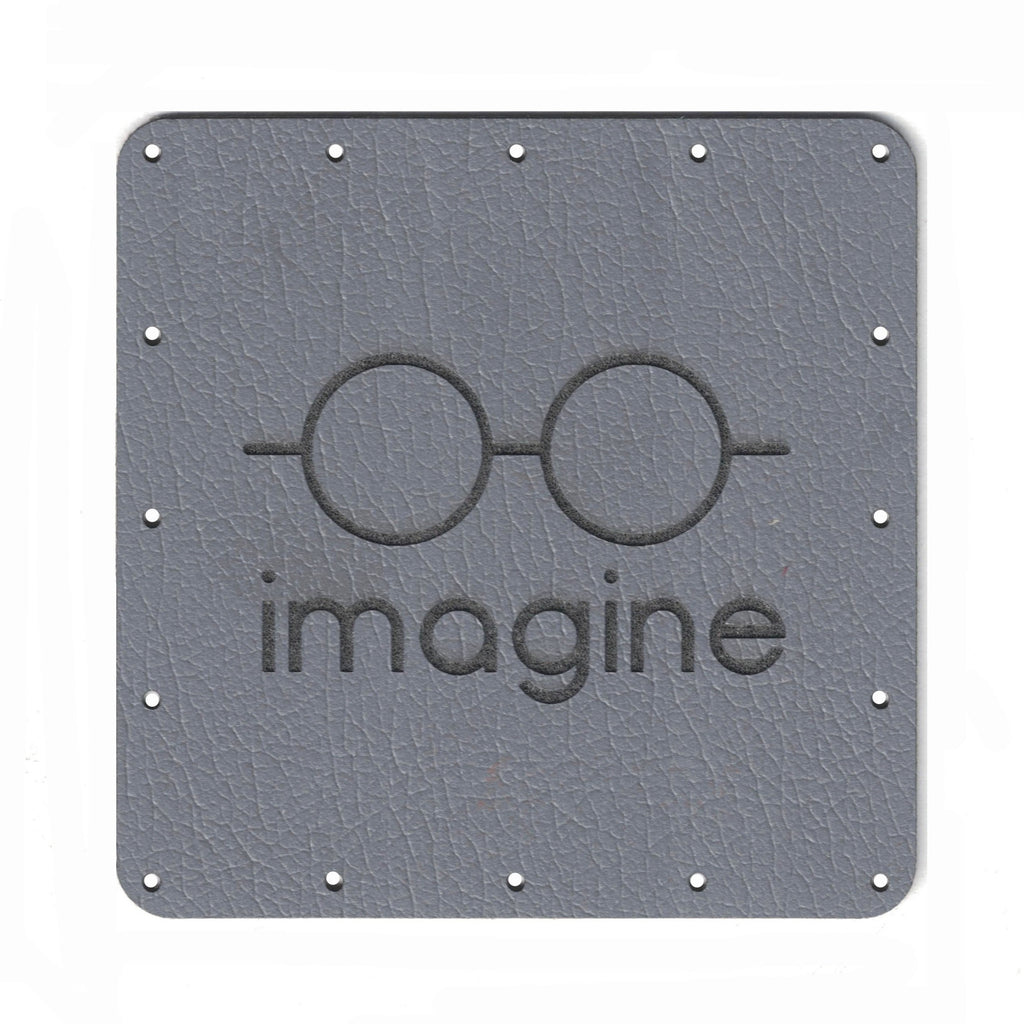 imagine - 2 Inch Faux Leather Patch