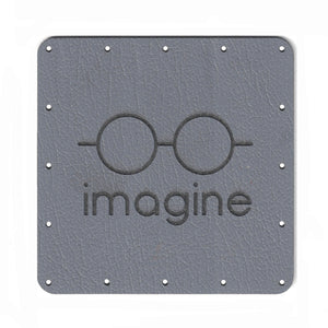 imagine - 2 Inch Faux Leather Patch