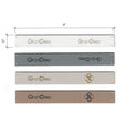 0.5 x 4 Inch - Custom Tags - Fold Over