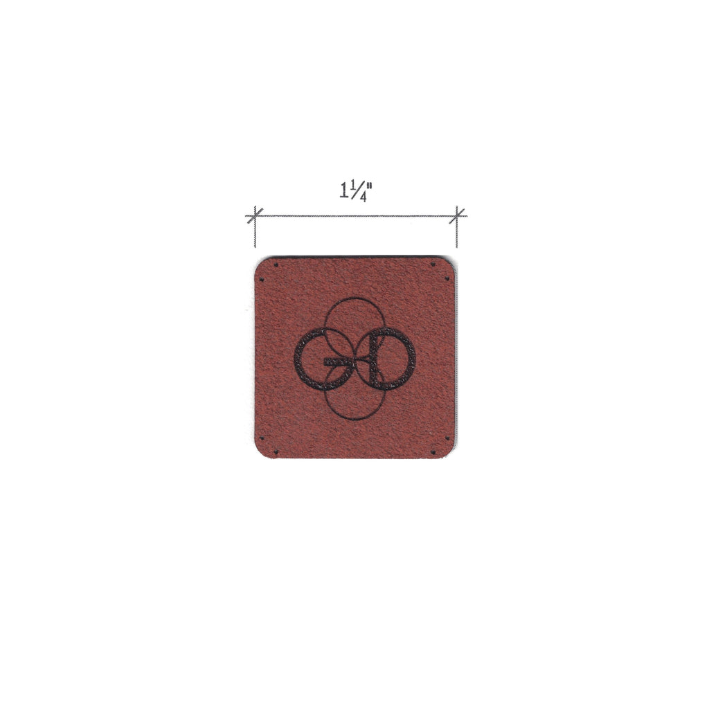 1.25 x 1.25 Inch - Custom Tags