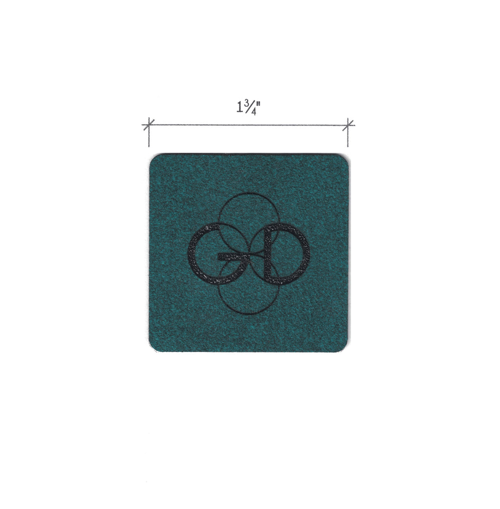 1.75 x 1.75 Inch - Custom Tags