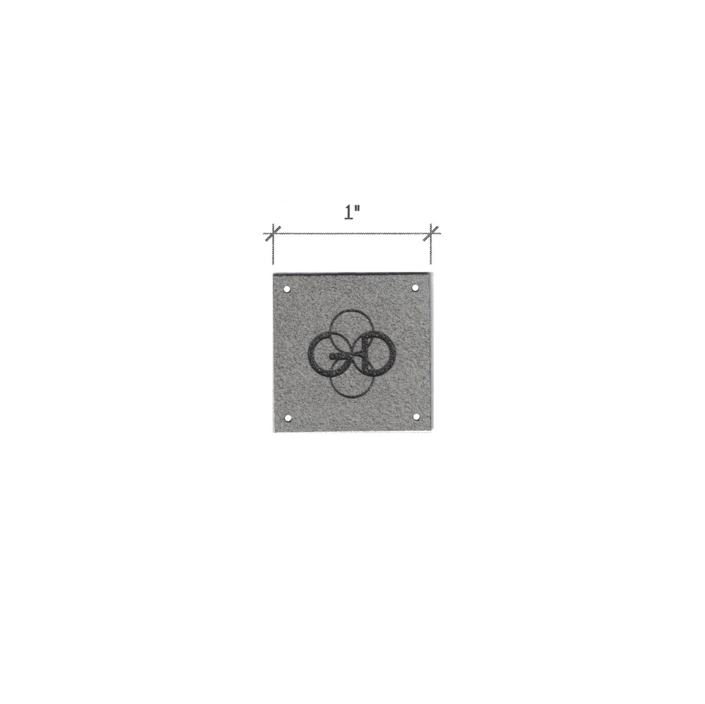 1 x 1 Inch - Custom Tags