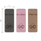 1 x 2.5 Inch - Custom Tags - Fold Over