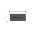 1 x 2 Inch - Custom Tags