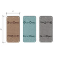 1 x 2 Inch - Custom Tags - Fold Over