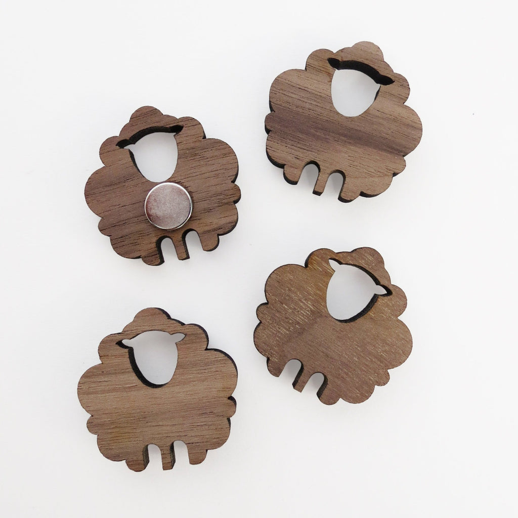 sheep magnet set