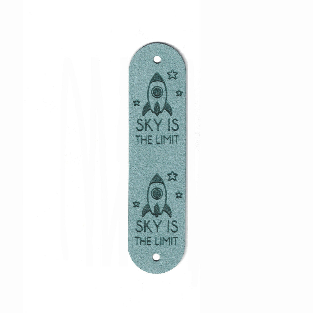 SKY IS THE LIMIT - 0.75 x 3 Inch Faux Suede - Rivet Style