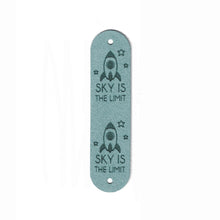 SKY IS THE LIMIT - 0.75 x 3 Inch Faux Suede - Rivet Style