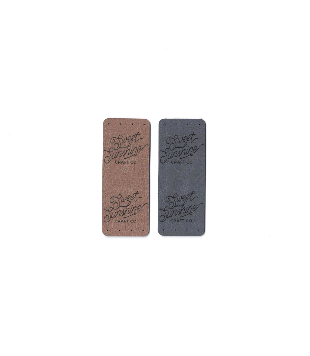 1 x 2.5 Inch - Custom Tags - Fold Over