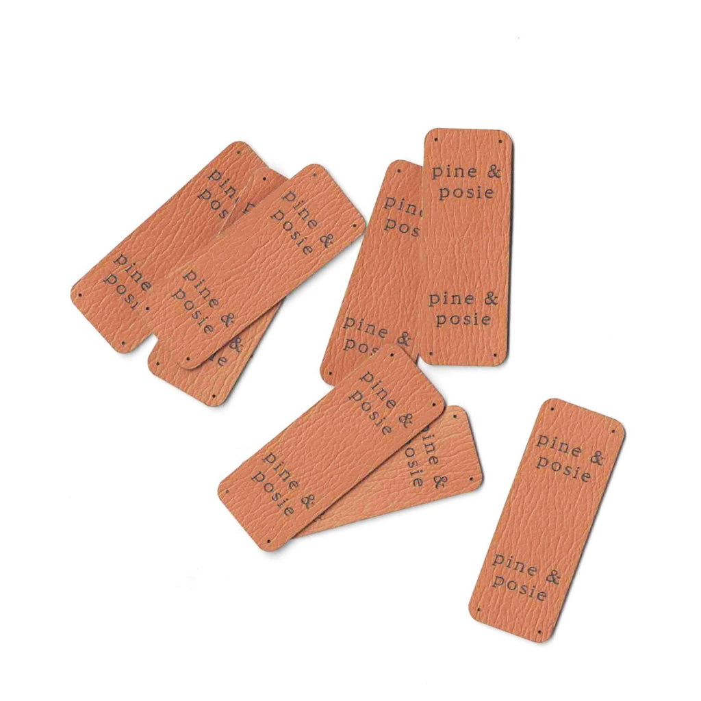 0.75 x 2 Inch - Custom Tags - Fold Over