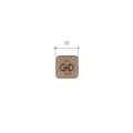 0.75 x 0.75 Inch - Custom Tags