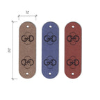 0.75 x 2.5 Inch - Custom Tags - Fold Over - Rivet Style