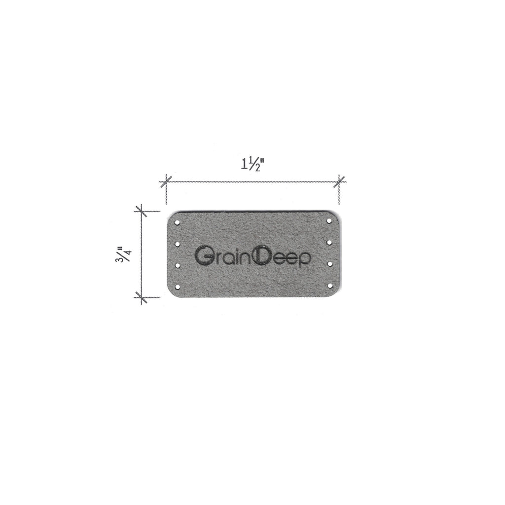 0.75 x 1.5 Inch - Custom Tags