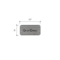 0.75 x 1.5 Inch - Custom Tags