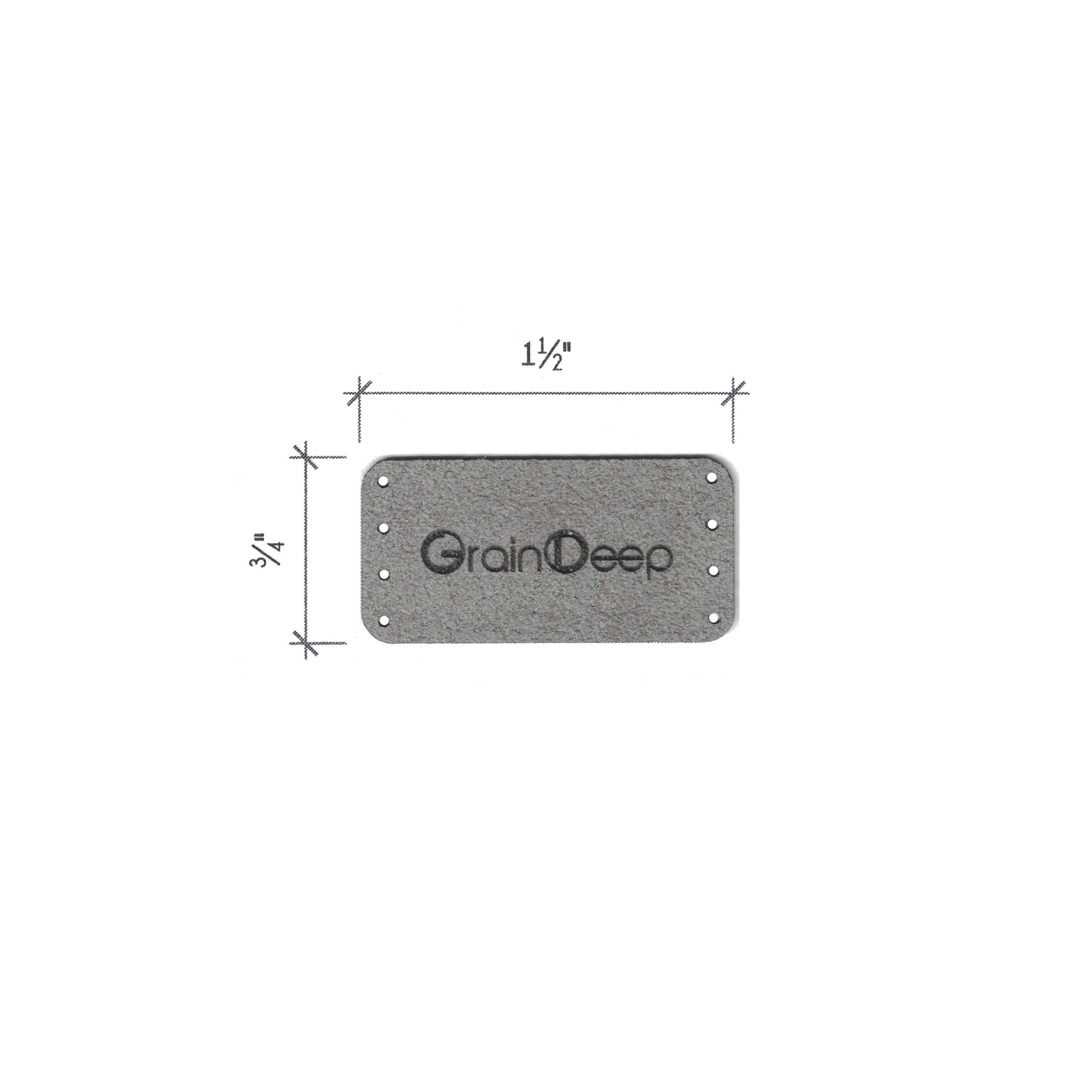 0.75 x 1.5 Inch - Custom Tags