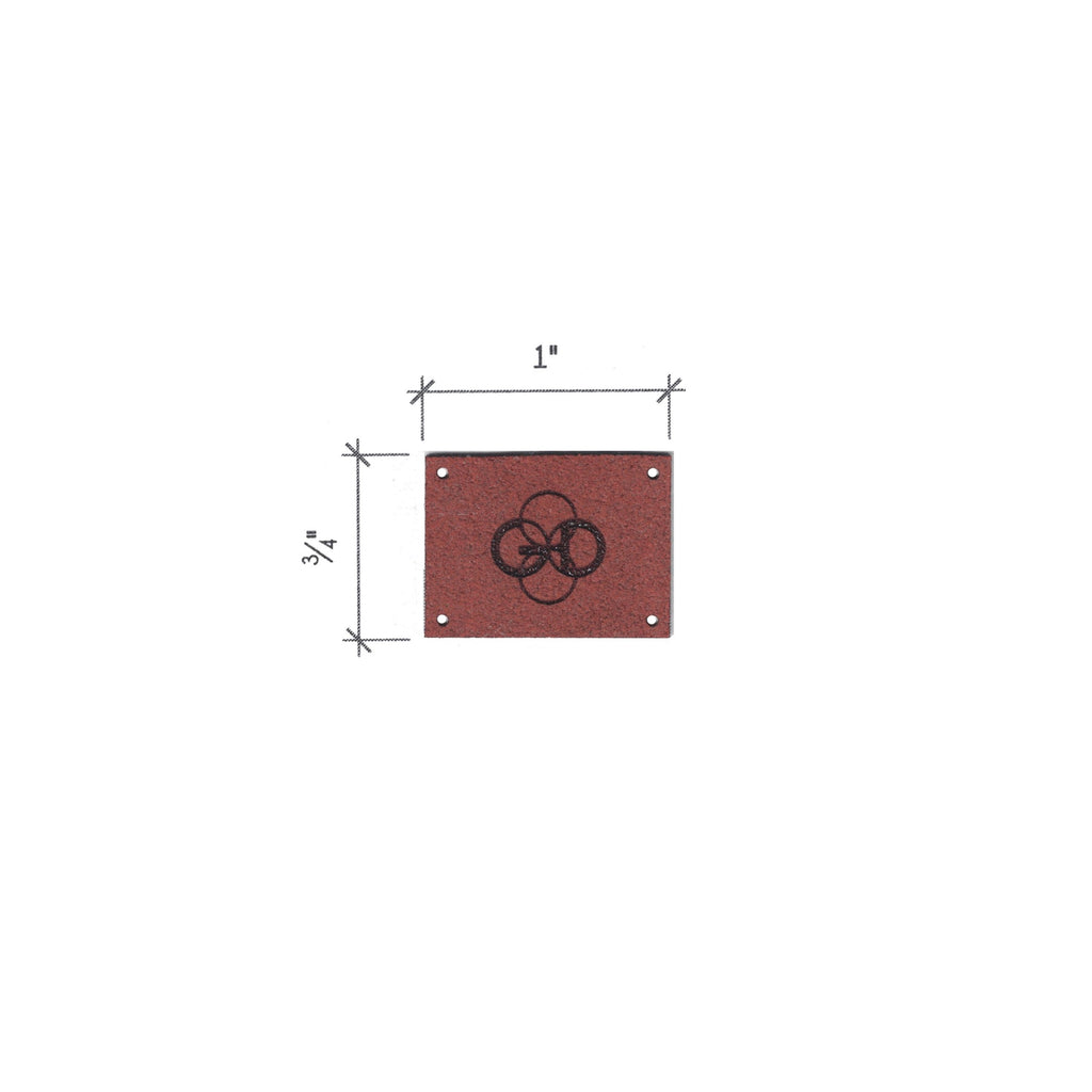 0.75 x 1 Inch - Custom Tags