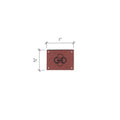 0.75 x 1 Inch - Custom Tags