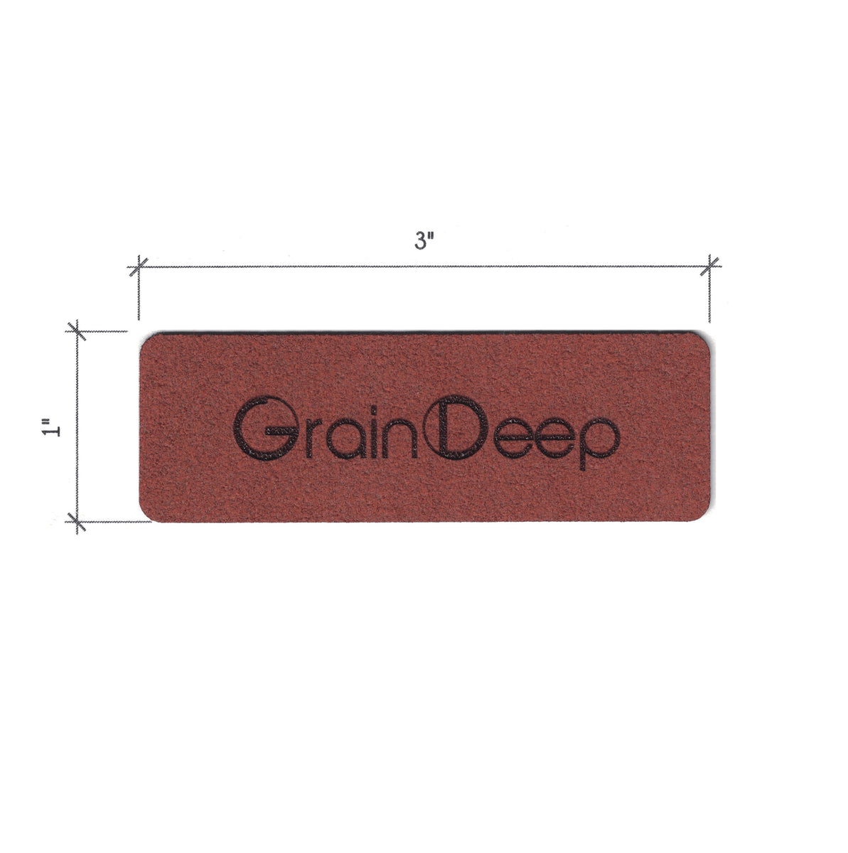 1 x 3 Inch - Custom Tags – GrainDeep