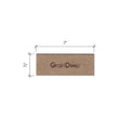 0.75 x 2 Inch - Custom Tags