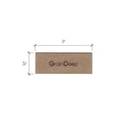 0.75 x 2 Inch - Custom Tags